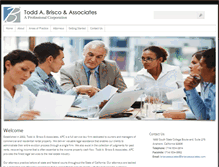 Tablet Screenshot of briscoassociates.com